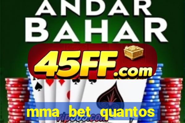mma bet quantos saques por dia